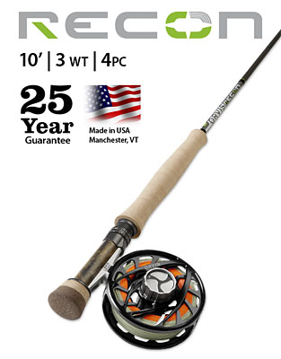 Recon 3-weight 10' Fly Rod