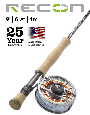 Recon 6-weight 9' Fly Rod SALTWATER