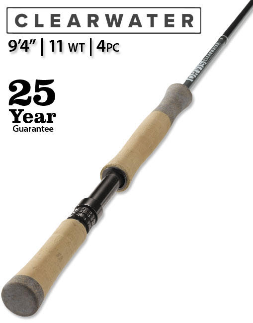 CLEARWATER 11-WEIGHT 9'4" FLY ROD