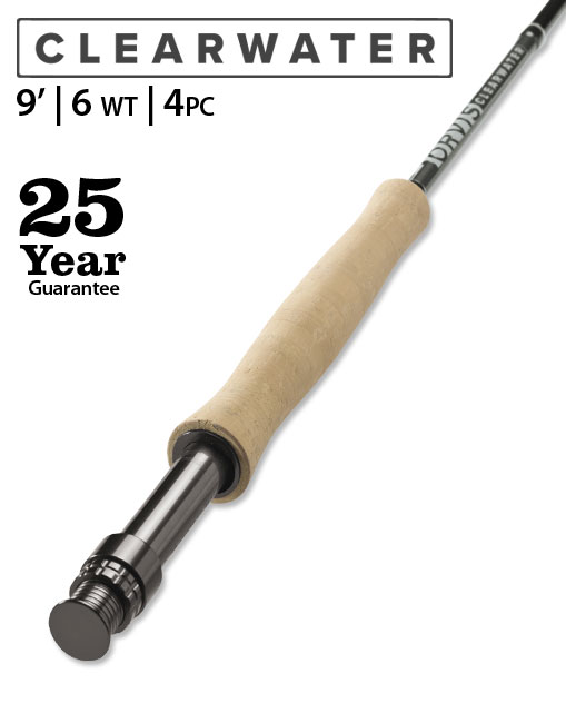 CLEARWATER 6-WEIGHT 9' FLY ROD
