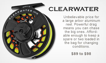 Clearwater IV Large Arbor Reel [2S54-61-09] - $119.00 : Anglers