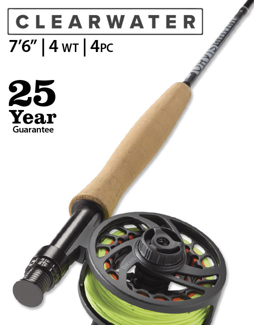 CLEARWATER 4-WEIGHT 7'6" FLY ROD